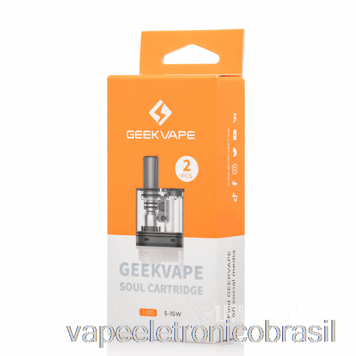 Vape Eletrônico Geek Vape Soul Pods De Substituição 1.0ohm Pods